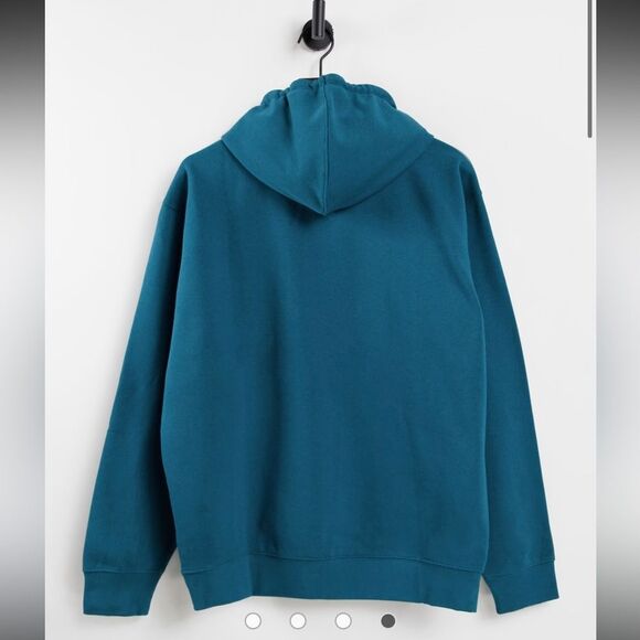 Obey Lowercase Hoodie in Blue Medium - Picture 8 of 8